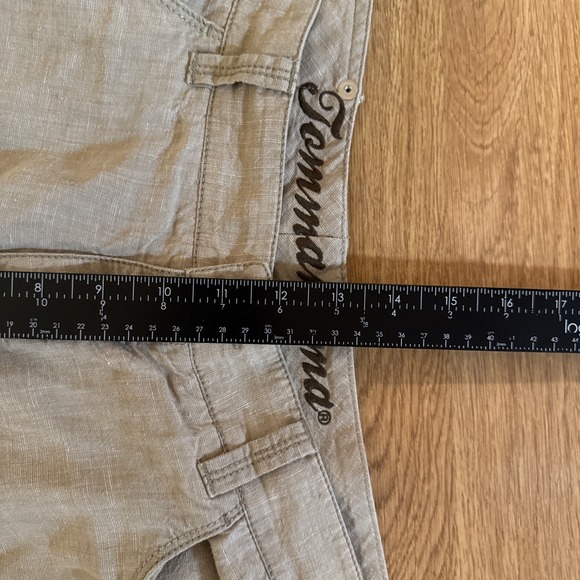 Tommy Bahama Pants Men's Size 42 (Act 38x31.5) Beige 100% Linen Beach Comfort - Picture 4 of 10